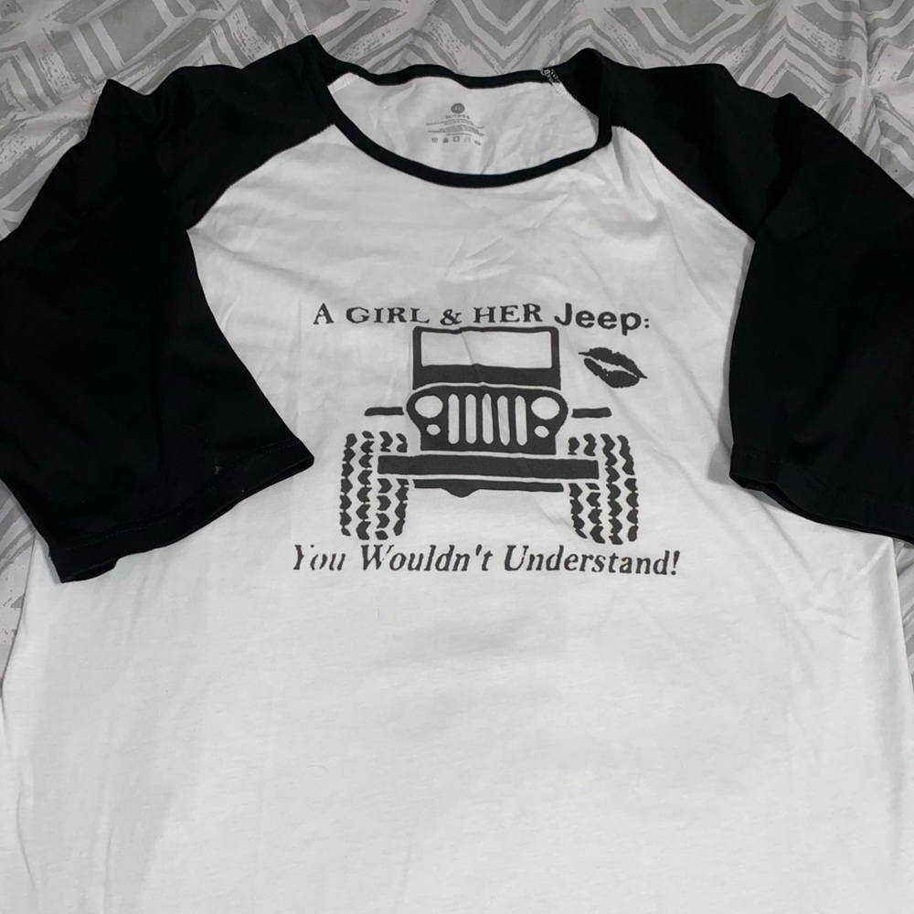Jeep Baseball Tee